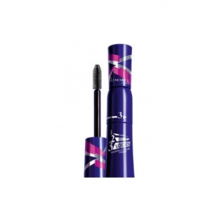 RIMMEL MASCARA LOOK 1,2,3 BLACK EXTREME
