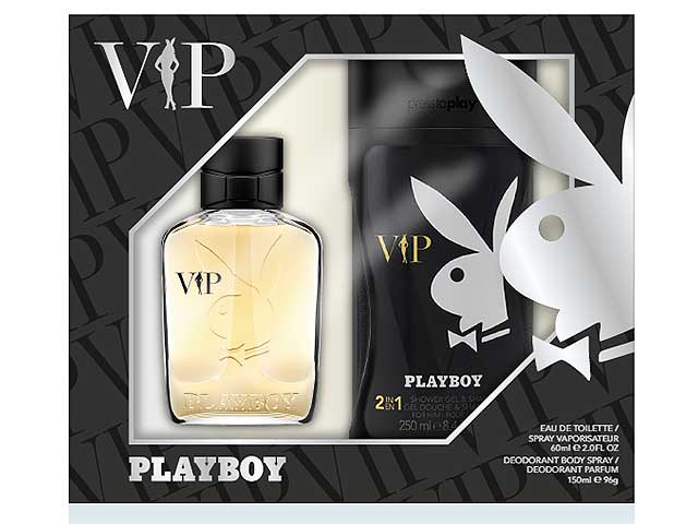 PLAYBOY VIP EDT 60 ML SHOWER GEL 250 ML