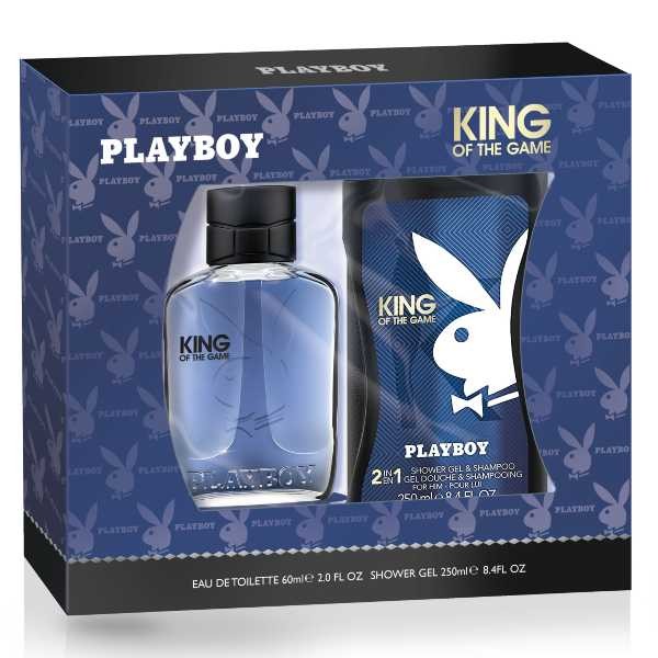 PLAYBOY KING EDT 60ML+SHOWER GEL250 ML